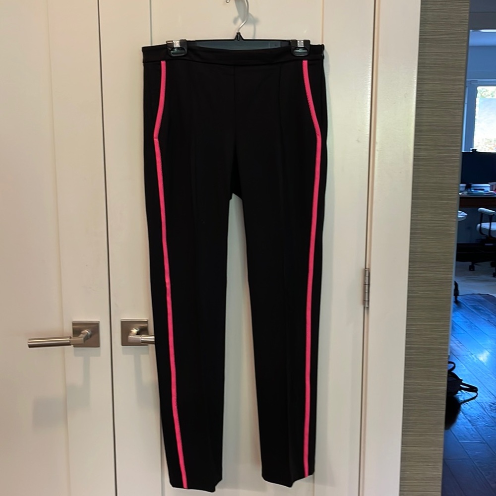 Black tuxedo pant by Pinko